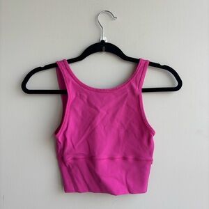 Lululemon Power Pivot Tank Top Ribbed, Size 4